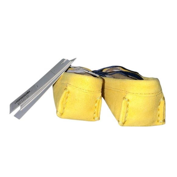 Janie & Jack Sun Shower Yellow Driving Shoe Sz 5 Boys - Picture 10 of 12